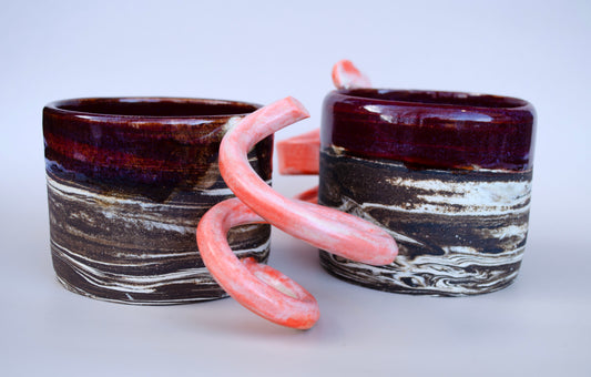 Crimson & Ember (2 Large Mugs)